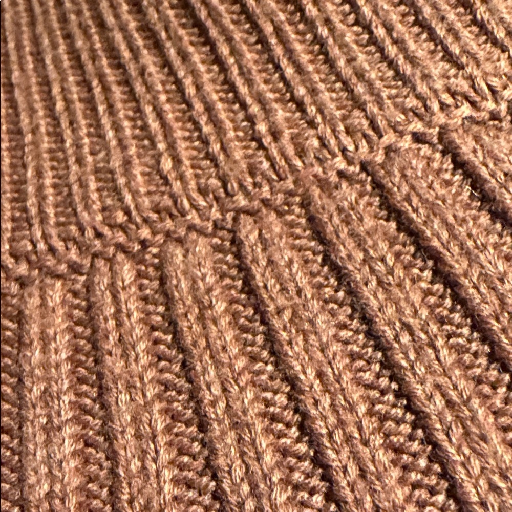 Free People Brown Ribbed Skater Skirt - COCA Heather - Picture 7 of 10